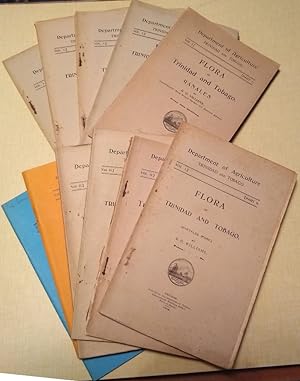 Flora of Trinidad and Tobago - Volumes I parts 1-7, Volume II parts 1, 2 & 8 and Volume III part 4