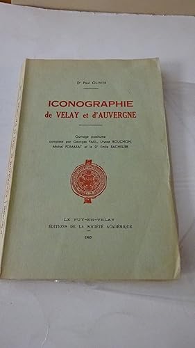 ICONOGRAPHIE DE VELAY ET D' AUVERGNE