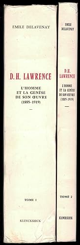 D. H. Lawrence. L'homme et la genèse de son oeuvre. Les années de formation : 1885-1919. Documents.