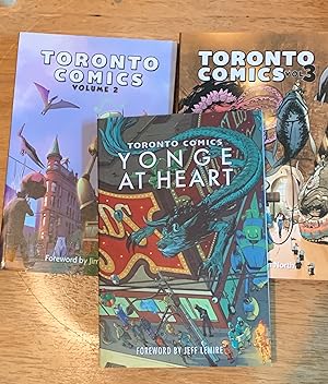 Toronto Comics (Three Volumes: Yonge at Heart, Volume Two, Volume Three)