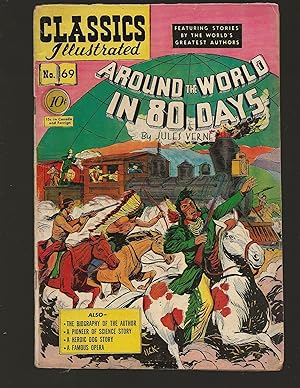 Arouns the World in 80 Days Classics Illustrated #69