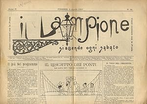 LAMPIONE (IL). Si accende ogni sabato. Anno II. N. 14. Firenze, 2 aprile 1910.