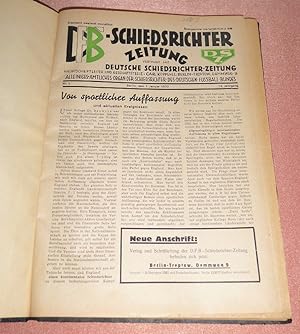 DFB-Schiedsrichterzeitung. Vereinigtt mit Deutsche Schiedsrichter-Zeitung 14. Jahrgang 1932 Nr. 1...