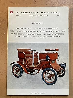 Die historischen Automobile im Verkehrshaus.