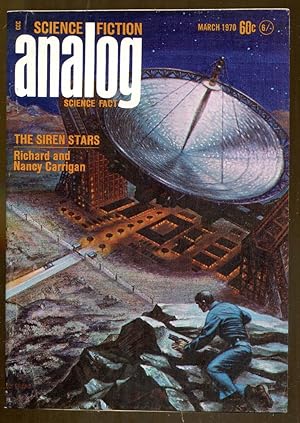 The Siren Stars Serialized in Analog Science Fiction/Science Fiact, 1970