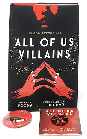 All of Us Villains [FIRST EDITION with ENAMEL PIN and BUTTON]