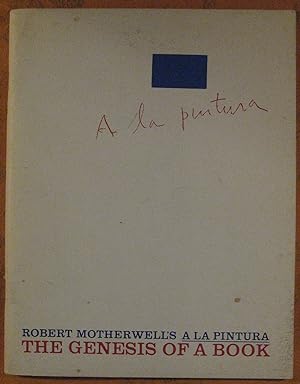 Robert Motherwell's A La Pintura: The Genesis of a Book