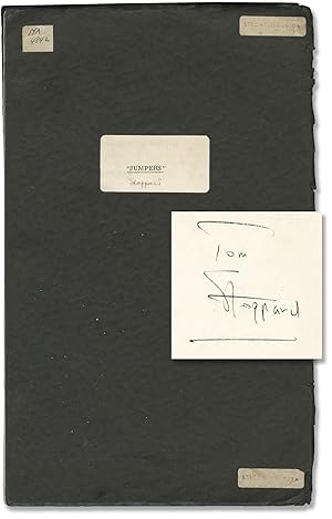 Jumpers (Vintage script for the 1972 play, signed by playwright Tom Stoppard)