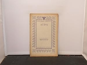 The British Broadcasting Corporation Opera Librettos - Verdi:Aida to be broadcast on October 28 a...