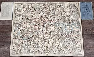 The Royal Automobile Club: Official Route Map of Inner London, Scale: 2 Inches to the Mile.