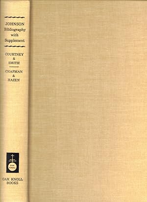A Bibliography of Samuel Johnson with Johnsonian Bibliography: A Supplement to Courtney
