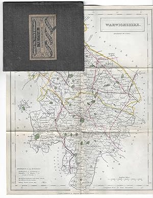 Pocket County Maps Engraved by Sidney Hall. With all the Railways accurately laid down. Warwicksh...