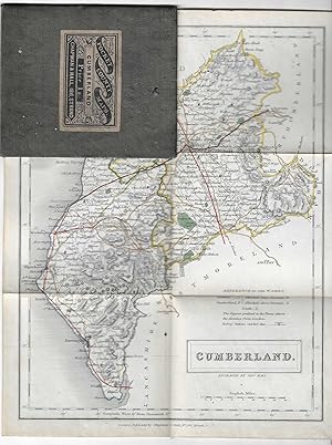Pocket County Maps Engraved by Sidney Hall. With all the Railways accurately laid down. Cumberlan...