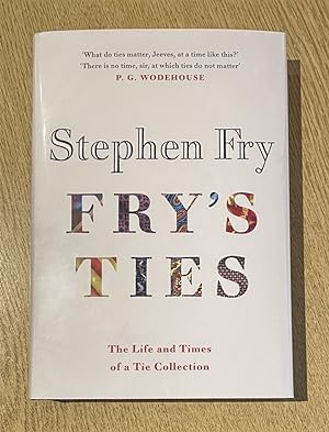 Waterstones Edition - Fry's Ties - Signed 1st Printing - Brand New Collectors copy