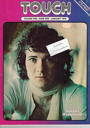 Touch Magazine Volume One Issue One January 1973 - Murray McLauchlan Cover
