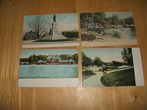 Lot of 9 Early Circa 1901-1907 Roger Williams Park RI Undivided Back Postcards