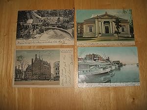 Lot of 9 Early Circa 1905-1909 Providence RI Undivided Back Postcards City Views