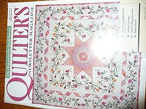 Quilter's Newsletter Magazine, April 2001