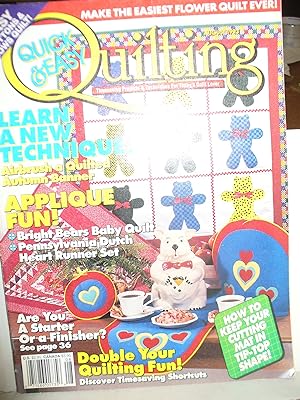 Quick & Easy Quilting, August 1993