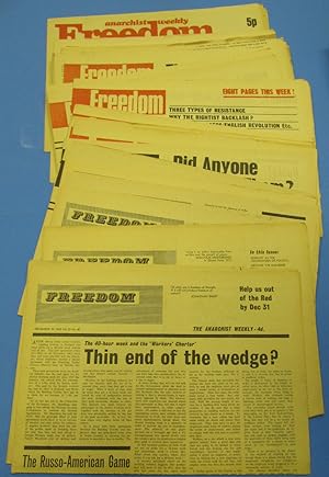 Freedom | Anarchist Weekly | 24 issues, 1962 - 1971