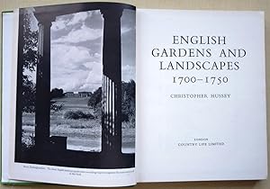 English Gardens and Landscapes 1700-1750