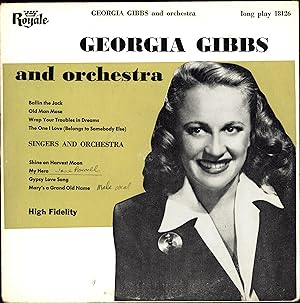 Georgia Gibbs and Orch.