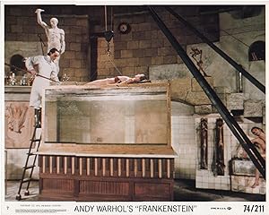 [Flesh for] Frankenstein (Collection of four original color photographs from the US release of th...