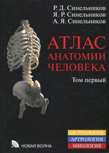 Atlas anatomii cheloveka. V 4-kh tomakh. Tom 1. Uchenie o kostjakh, soedinenijakh kostej i myshts...