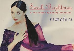 Sarah Brightman Timeless CD Advertising Postcard