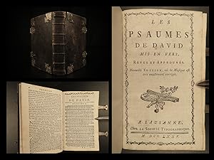 Les Psaumes de David : Mis en Vers.