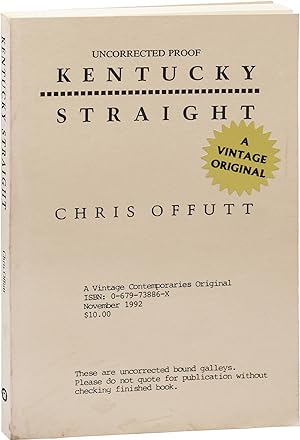 Kentucky Straight (Uncorrected Proof)