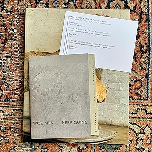 Fia Backström - Set of three items, includes: announcement card, exhibition booklet and exhibitio...