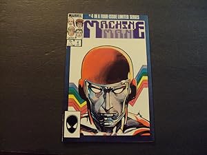 Machine Man #4 Copper Age Marvel Comics