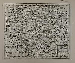 Landgrafschafft Thüringen mit ihren abgetheilten Provintzen im Ober Sächsischen Creise. Kupfersti...