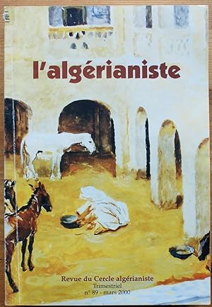 L'Algérianiste n° 89 de mars 2000