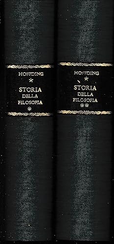 Storia della filosofia moderna, due volumi.