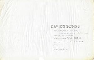 Title page Mock-up of "David's Song"