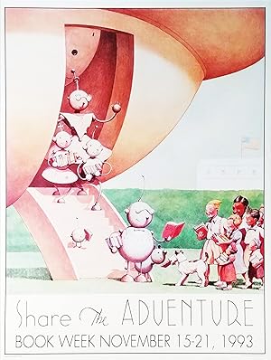 Children's Book Council: Book Week November 15-21, 1993 Poster