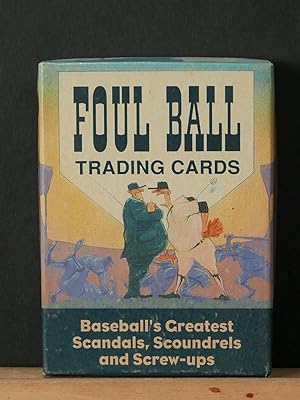 Foul Ball Trading Cards, Baseball's Greatest Scandals, Scroundrels and Screw-ups (boxed set of 36...