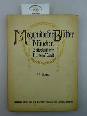 Meggendorfer-Blätter. Zeitschrift für Humor und Kunst. 81. Band. Nummer 1006-10016