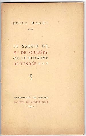 Le Salon de Madeleine de Scudéry ou le royaume de Tendre.