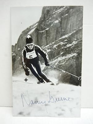 NANCY GREENE - CANADIAN SKIER - AUTOGRAPHED PHOTO