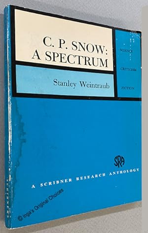 C. P. Snow: A Spectrum, Science - Criticism - Fiction