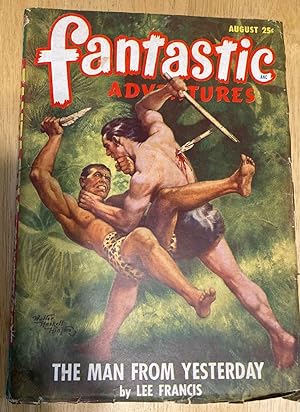 Fantastic Adventures August 1948 Volume 10 Number 8 // The Photos in this listing are of the maga...