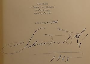 The Autobiography of Benvenuto Cellini, Illustrated by Salvador Dali (SIGNED)