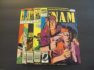 5 Iss The 'Nam #23,34-36,72 Copper Age Marvel Comics