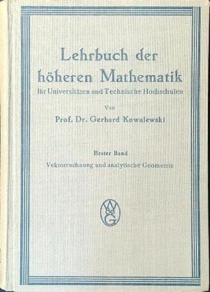 Lehrbuch der hoheren Mathematik
