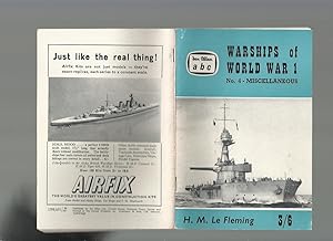 ABC Warships of World War 1 No 4 Miscellaneous