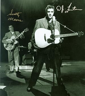 Elvis Presley, Scotty Moore, D. J. Fontana (photograph)