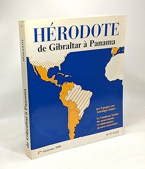 Hérodote N°57 2e trimestre 1990: De Gibraltar à Panama
